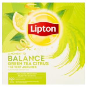 Lipton Herbata zielona o smaku cytrusowym koperty - 2867515073