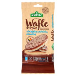 Kupiec Wafle ryowe z belgijsk czekolad mleczn - 2860193465