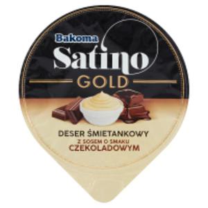 Bakoma Satino Gold Deser mietankowy z sosem o smaku czekoladowo-pralinowym - 2850209918