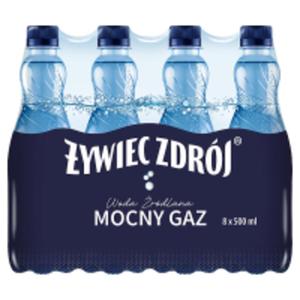 ywiec Zdrj Woda rdlana gazowana mocny gaz (zgrzewka) - 2867514524