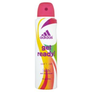 Adidas Get ready! Cool & Care Dezodorant antyperspirant w sprayu dla kobiet - 2850209963