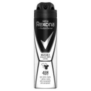 Rexona Men Invisible Black + White Antyperspirant w aerozolu dla mczyzn - 2860192153