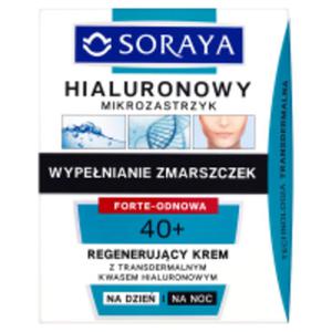 Soraya Hialuronowy mikrozastrzyk 40+ Regenerujcy krem na dzie i na noc - 2867514432