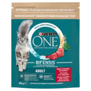 PURINA ONE Adult Penoporcjowa karma dla dorosych kotw bogata w woowin i pene ziarna - 2860192613