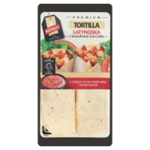 Konspol Premium Tortilla latynoska z kawakami kurczaka z sosem salsa mexicana i warzywami - 2867513927