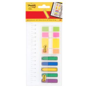 Post-it Zestaw zakadek indeksujcych + linijka gratis - 2867513648