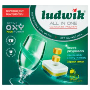 Ludwik Ultimate Power All in one Lemon Tabletki do zmywarek - 2860193685