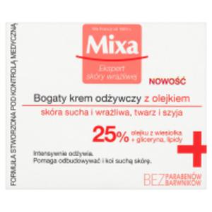 Mixa Bogaty krem odywczy z olejkiem - 2860192942