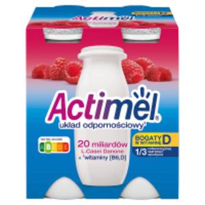 Danone Actimel o smaku malinowym - 2867513893