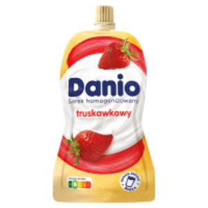Danone Danio Serek homogenizowany truskawkowy (saszetka) - 2867514526