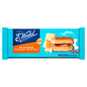 E. Wedel Cookie Czekolada mleczna z nadzieniem peanut butter i herbatnikiem - 2867512918