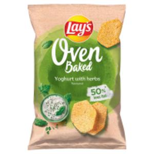 Lay's Oven Baked Pieczone formowane chipsy ziemniaczane o smaku jogurtu z zioami - 2867515313