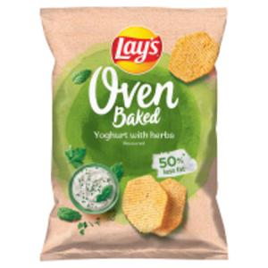 Lay's Oven Baked Pieczone formowane chipsy ziemniaczane o smaku jogurtu z zioami - 2867512583