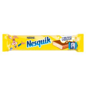 Nesquik Milk Cream Wafel przekadany kremem mlecznym oblany mleczn czekolad - 2867514581