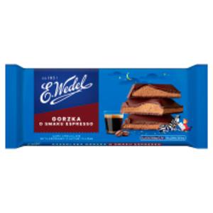 E. Wedel Czekolada gorzka o smaku espresso - 2867512580