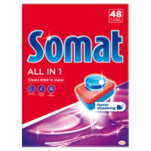 Somat All in 1 Tabletki do mycia naczy w zmywarkach - 2867514076