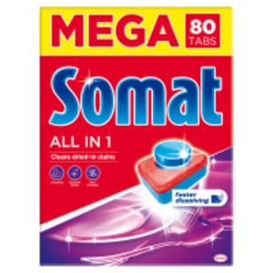 Somat All in 1 Tabletki do mycia naczy w zmywarkach - 2867514058