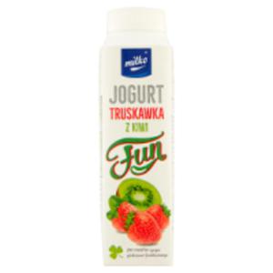 Milko Fun Jogurt truskawka z kiwi - 2867513837