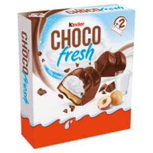 Kinder Chocofresh Mleczna czekolada z mlecznym i orzechowym nadzieniem - 2867514139