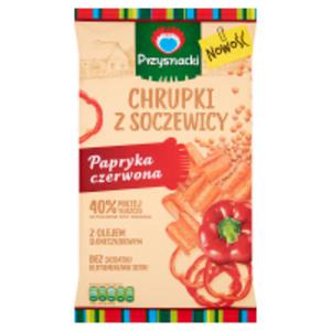 Przysnacki Chrupki z soczewicy papryka czerwona - 2867512778