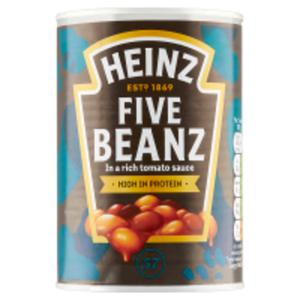 Heinz Five Beanz 5 rodzajw fasoli w sosie pomidorowym - 2867515105