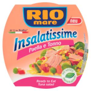 Rio Mare Insalatissime Paella e Tonno Gotowe danie z ryu warzyw i tuczyka - 2867515270