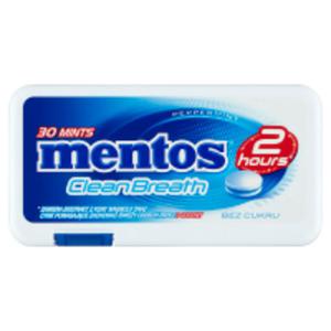 Mentos CleanBreath Peppermint Odwieajce pastylki bez cukru - 2867512399