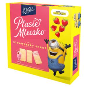 E. Wedel Ptasie Mleczko o smaku Strawberry Shake - 2867514347