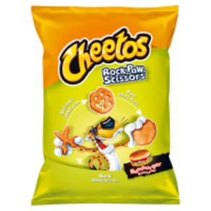Cheetos Rock Paw Scissors Chrupki kukurydziane o smaku hamburgera - 2867514882