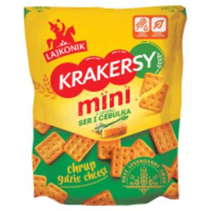 Lajkonik Krakersy mini ser i cebulka - 2867513802