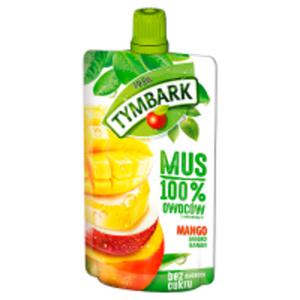 Tymbark Mus 100% mango jabko banan - 2867513791