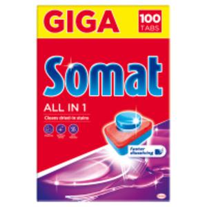 Somat All in 1 Tabletki do mycia naczy w zmywarkach - 2867512339