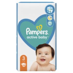 Pampers Active Baby Rozmiar 3, waga 6-10 kg - 2867513283