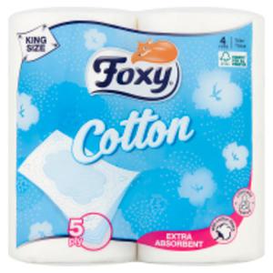 Foxy Cotton Papier toaletowy - 2867513403