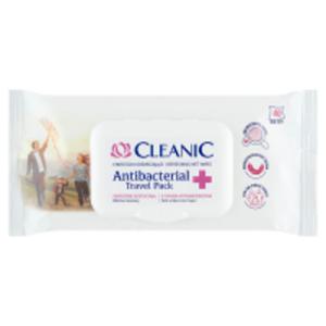 Cleanic Antibacterial Travel Pack Chusteczki odwieajce - 2867512578