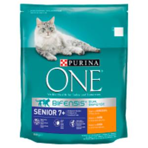 PURINA ONE Senior 7+ Karma dla kotw bogata w kurczaka i pene ziarna - 2867512735