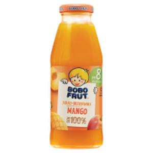 Bobo Frut Sok 100% jabko brzoskwinia mango dla niemowlt po 8. miesicu - 2867513794