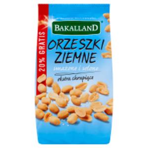 Bakalland Orzeszki ziemne smaone i solone - 2867513615