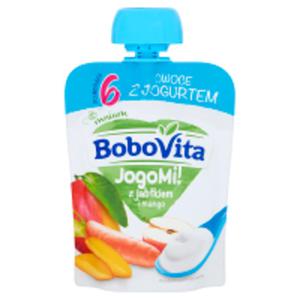BoboVita JogoMi! Owoce z jogurtem z jabkiem i mango po 6 miesicu - 2867515106