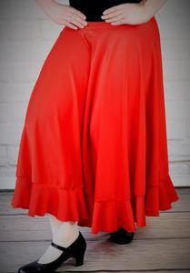 Spódnica flamenco