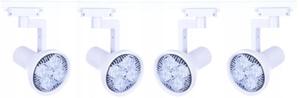 852 4x Reflektor ARWKA e27 LED 30W szyna 2x 1,5m - 2862398183