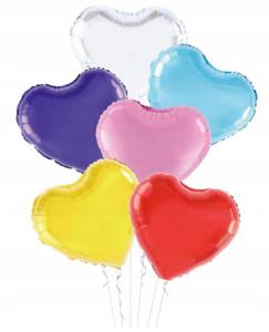 Zestaw balonw serca serduszka balony bukiet mix - 2868468599