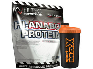 HI TEC Hi-Anabol Protein 1000 g + Shaker HI TEC - 2845959359