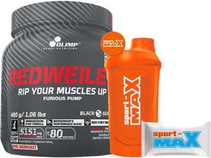 OLIMP REDWEILER 480G KREATYNA + SHAKER + PRBKA !! - 2858341660