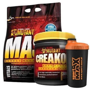 PVL MUTANT MASS 6800 g + CreaKong 300 g + Shaker - 2833227313