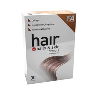 FITNESS AUTHORITY Hair + Nails & Skin Formula 30 kaps - 2858185862