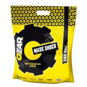 GEAR Mass Shock 6800 g + 10 probek + koszulka + shaker + 2 batony - 2833227450