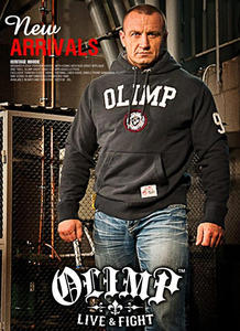 OLIMP LIVE & FIGHT Men's Hoodie HERITAGE - 2833227503