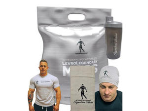 KEVIN LEVRONE Levro Legendary Mass 6800 g + Czapka + Shaker + T-Shirt + Rcznik - 2833227992