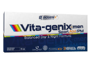 BIOGENIX Vita-genix men Sport AM/PM Monster Caps 60 kaps